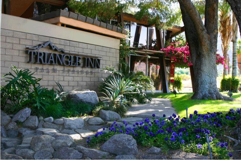 Triangle Inn Clothing Optional Resort For Men Palm Springs Exterior photo
